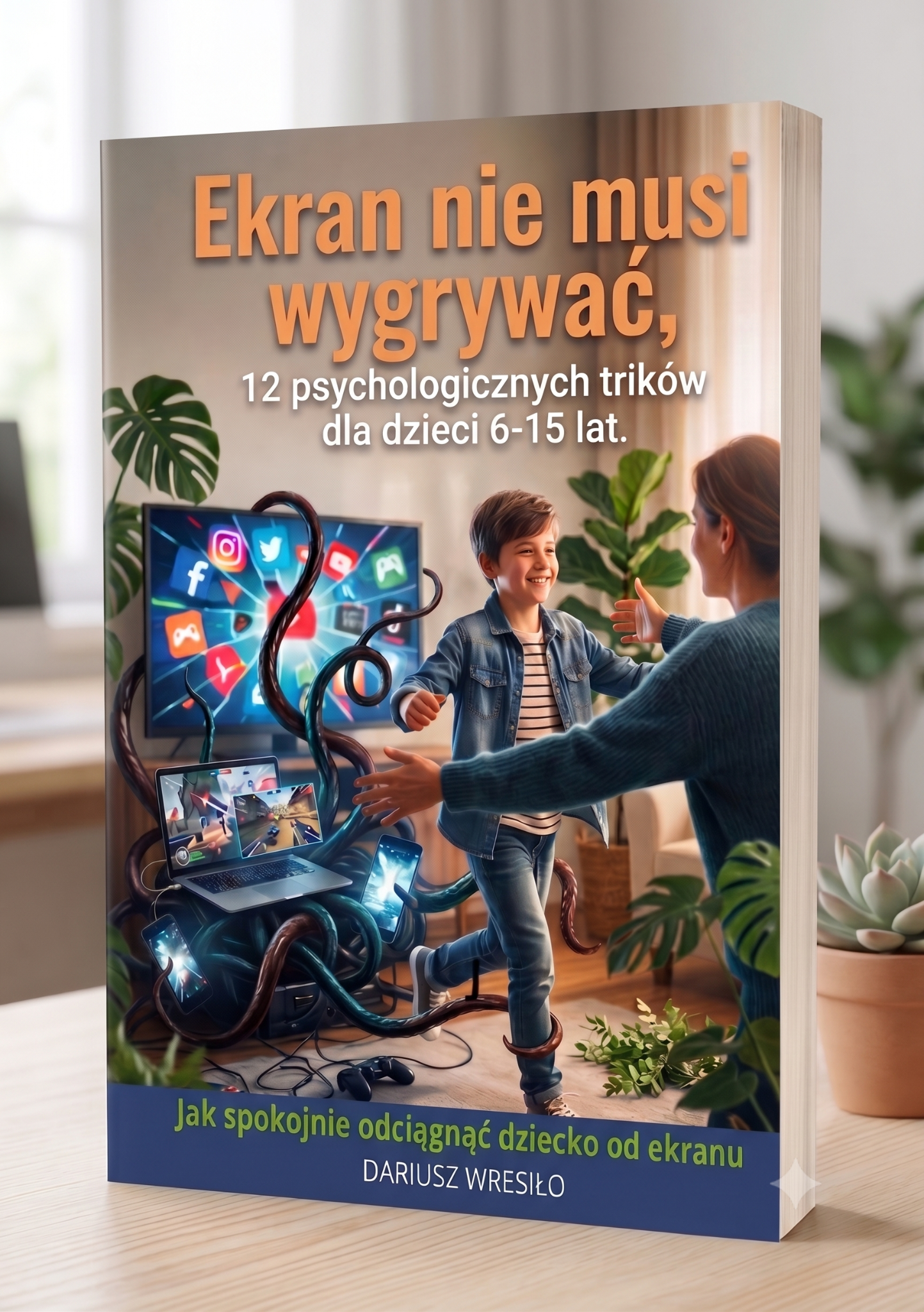 Mockup Ebook Ekran nie musi wygrywać